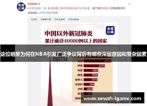 这位明星为何在NBA引发广泛争议背后有哪些深层原因和复杂因素